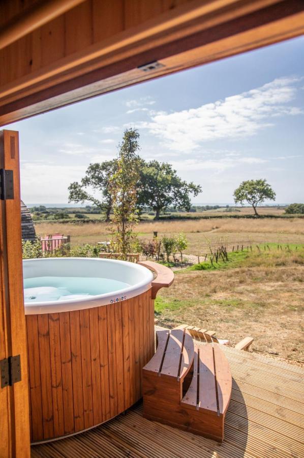 Villa Barnhorn Glamping Hooe Exterior foto
