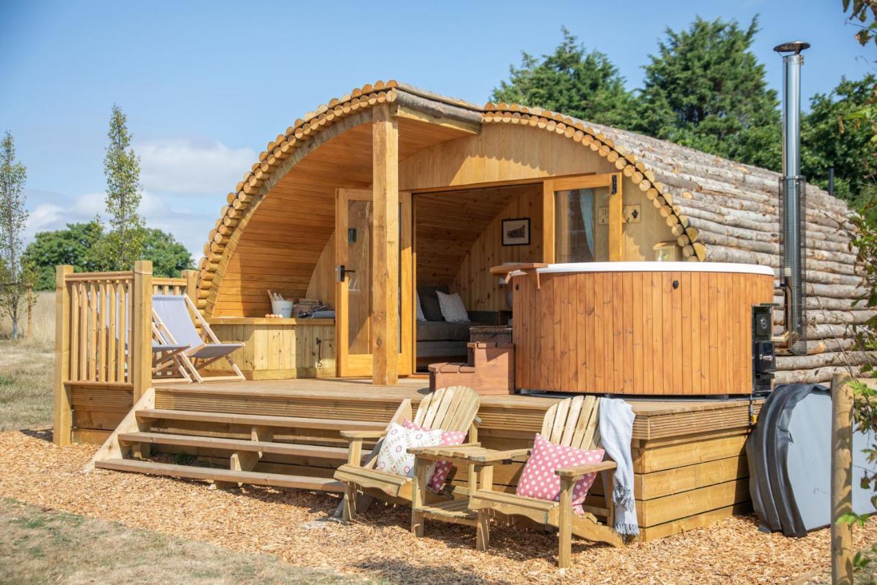 Villa Barnhorn Glamping Hooe Exterior foto